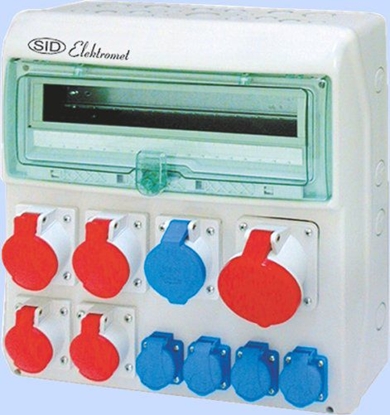 Изображение Elektromet Rozdzielnica budowlana 18 moduów 400V / 250V RSS-05 (942050)