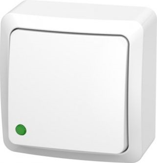 Изображение Elektro-Plast BERG cznik zwierny dzwonek n/t 10AX IP20 biay (3714-00)