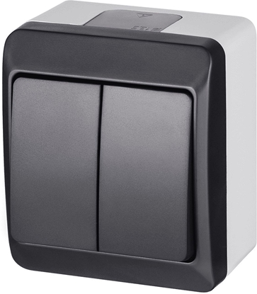 Изображение Elektro-Plast Hermes cznik wiecznikowy antracyt (0332-07)