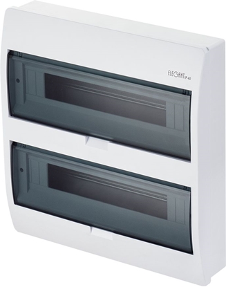 Picture of Elektro-Plast Rozdzielnica Elegant natynkowa moduowa 2 x 18 IP40 410 x 430 x 98mm (2407-01)