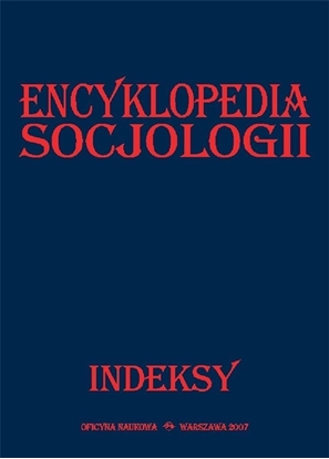 Attēls no Encyklopedia socjologii. Indeksy