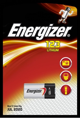 Attēls no Energizer Bateria CR123 1 szt.