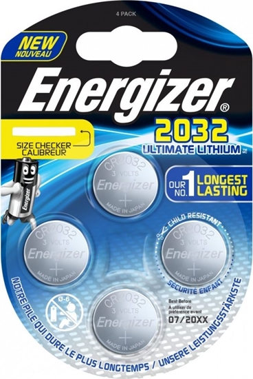 Picture of Energizer Bateria Ultimate CR2032 4 szt.
