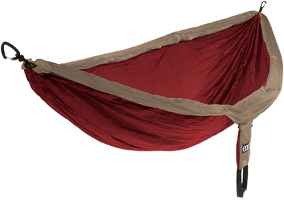 Picture of Eno Hamak turystyczny 2-osobowy DoubleNest Khaki/Maroon (DH025)
