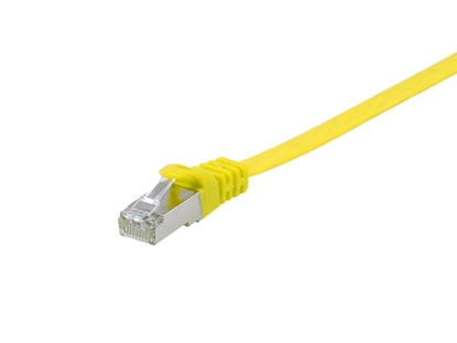 Attēls no Equip Cat.6A U/FTP Flat Patch Cable, 3.0m, Yellow