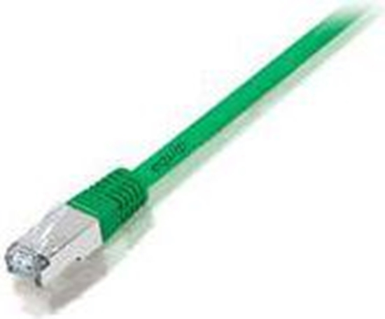Picture of Equip Cat.6A Platinum S/FTP Patch Cable, 0.5m, Green