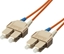 Attēls no Equip SC/SC Fiber Optic Patch Cord- OM1/OM2, 10m , 62.5/125µ