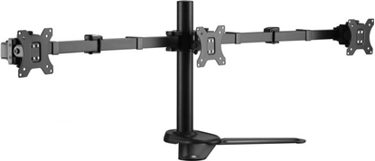 Attēls no Equip 17"-27" Articulating Triple Monitor Tabletop Stand