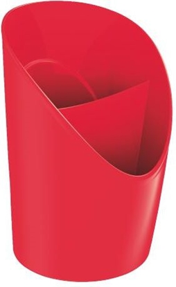 Изображение Esselte Kubek na biurko Europost Vivida czerwony (10K144B)