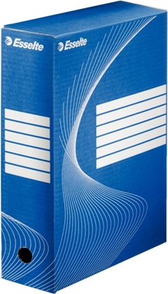 Изображение Esselte Pudło, karton archiwizacyjny Boxy szer. 100mm niebieskie (10K030C)