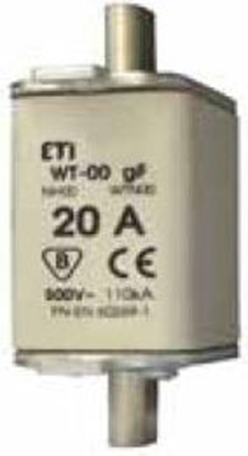 Picture of Eti-Polam Wkadka bezpiecznikowa NH00 125A gF 500V WT-00 (004114340)