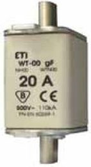 Picture of Eti-Polam Wkadka bezpiecznikowa NH00 125A gF 500V WT-00 (004114340)