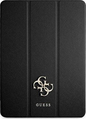 Attēls no Etui na tablet Guess Etui Guess GUIC12PUSASBK Apple iPad Pro 12.9 2021 (5. generacji) Book Cover czarny/black Saffiano Collection