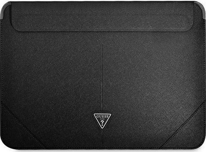 Picture of Etui na tablet Guess Guess Sleeve GUCS14PSATLK 13/14" czarny /black Saffiano Triangle Logo
