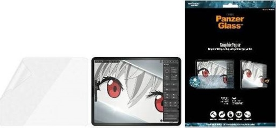 Picture of Etui na tablet PanzerGlass PanzerGlass GraphicPaper iPad Pro 12,9" (18,20,21) Anti Glare, Case Friendly, Antibacterial