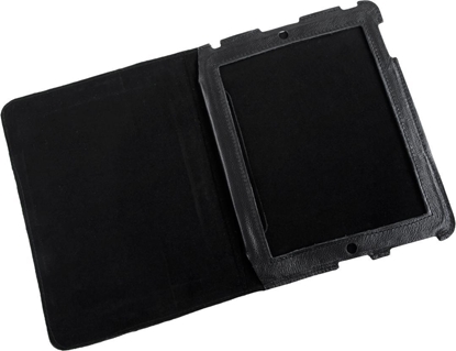 Picture of Etui na tablet Quer Etui dedykowane do Apple iPad 2 skóra czarne naturalna