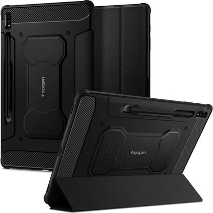 Изображение Etui na tablet Spigen Etui Spigen Rugged Armor Pro do Samsung Galaxy Tab S7 11.0 T870/T875 Black