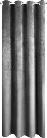 Picture of Eurofirany Zasona Dekoracyjna Euro Pierre Stal 140x250