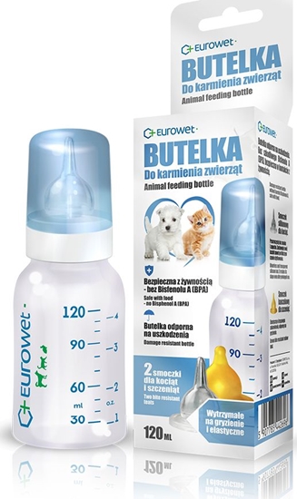 Изображение EUROWET Butelka do karmienia zwierzt 120ml
