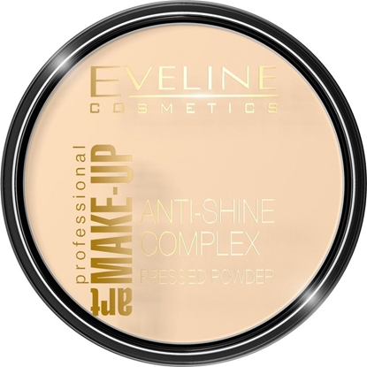 Attēls no Eveline EVELINE_Art Make-Up Anti-Shine Complex Pressed Powder matujcy puder mineralny z jedwabiem 30 Ivory 14g