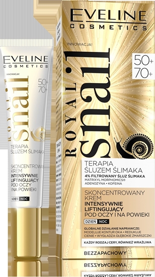 Picture of Eveline Skoncentrowany krem intensywnie liftingujcy pod oczy i na powieki na dzie i noc Royal Snail 20ml
