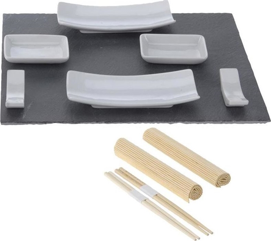 Picture of Excellent Houseware Zestaw do serwowania przeksek przystawek SUSHI uniwersalny