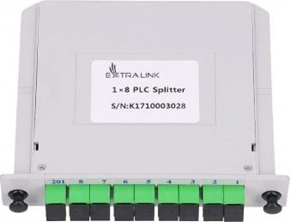 Изображение ExtraLink EXTRALINK 1:8 PLC SPLITTER SC/APC SLOT TYPE