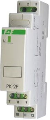Attēls no F&F Przekanik instalacyjny 2P 8A 48V AC/DC (PK2P48)