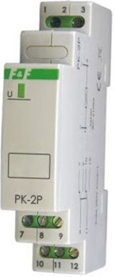 Picture of F&F Przekanik instalacyjny 2P 8A 48V AC/DC (PK2P48)