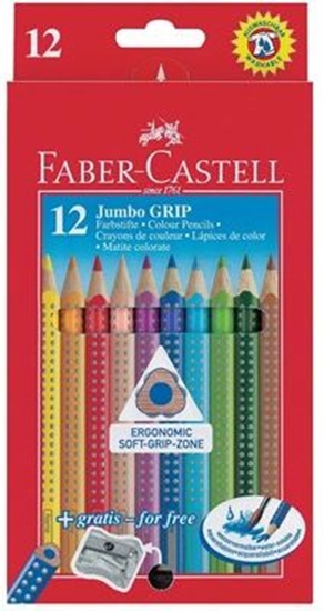 Изображение Faber-Castell Kredki owkowe Jumbo Grip 12 kolorw