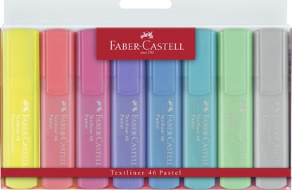 Picture of Faber-Castell Zakreślacz pastelowy 8 kolorów FABER CASTELL