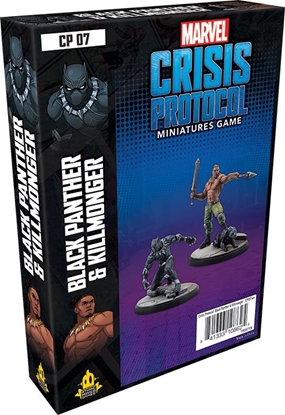 Изображение Fantasy Flight Games Gra planszowa Marvel: Crisis Protocol - Black Panther and Kilmonger