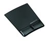 Picture of Fellowes Health-V Crystal Mouse Pad/Wrist Support Black