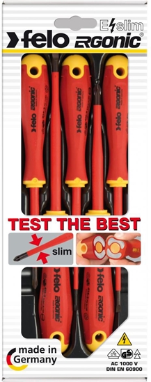 Изображение Felo Zestaw wkrtaków izolowanych Ergo Slim 5szt. (41385198)