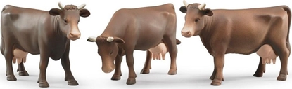 Picture of Figurka Bruder Figurka krowy brązowej w trzech pozach