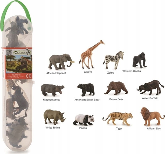 Изображение Figurka Collecta MAE FIGURKI ZESTAW DZIKIE ZWIERZTA - CollectA