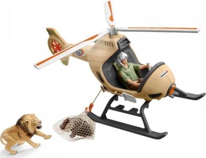 Attēls no Figurka Schleich Helikopter ratunkowy dla zwierząt