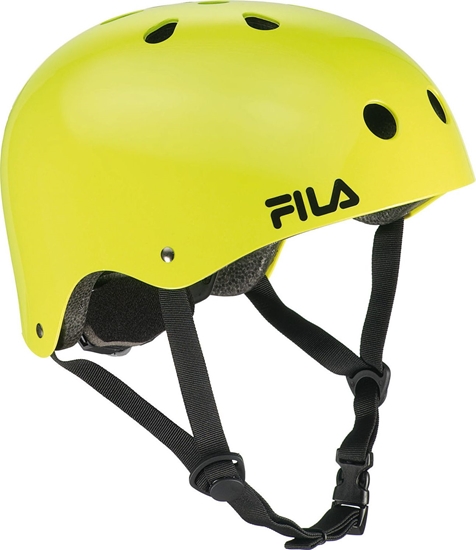 Picture of Fila Uniwersalny kask do jazdy na rolkach FS NRK FUN - limonkowy r. S/M 49-54 cm