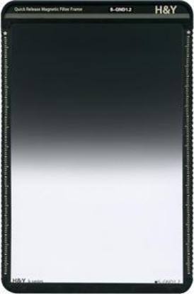 Attēls no Filtr H&Y Filtr połówkowy szary miękki GND 1,2 z ramką magnetyczną H&Y - 100x150 mm