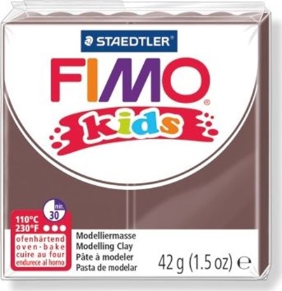 Attēls no Fimo Masa plastyczna termoutwardzalna Kids brzowa 42g
