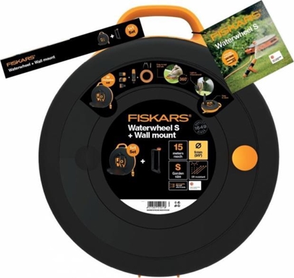 Изображение Fiskars Zestaw - bben z wem S i uchwytem naciennym (1026376)