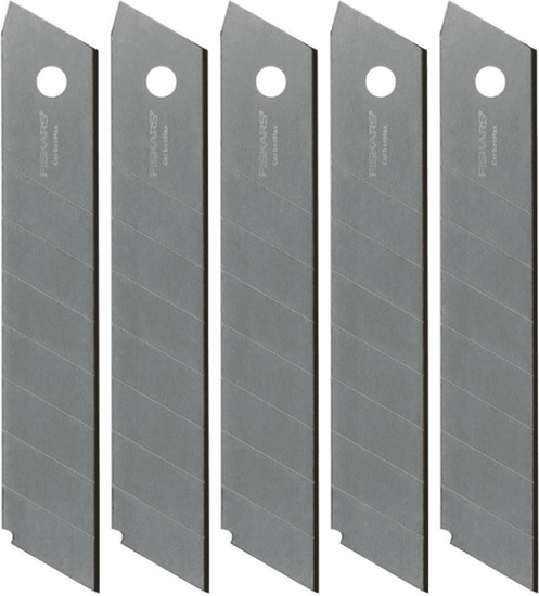 Picture of Fiskars ostrza wysuwane 18mm CarbonMax komplet 5 sztuk (F1027232)