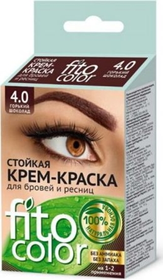 Picture of Fitokosmetik Farba do brwi i rzs kolor gorzka czekolada 2x2ml