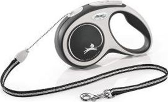 Picture of Flexi Smycz automatyczna New Comfort S tama 5 m kol. czarny