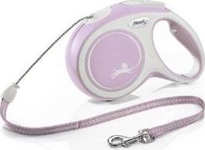 Picture of Flexi Smycz automatyczna New Comfort XS tama 3 m kol. róowy