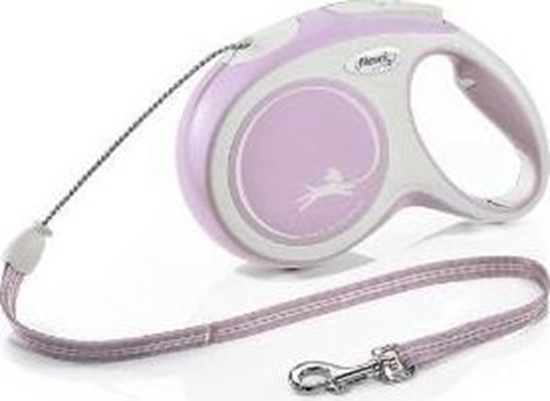 Picture of Flexi Smycz automatyczna New Comfort XS tama 3 m kol. róowy