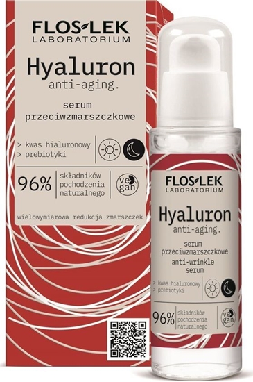 Picture of Floslek Floslek Hyaluron Serum przeciwzmarszczkowe na dzie i noc 30ml