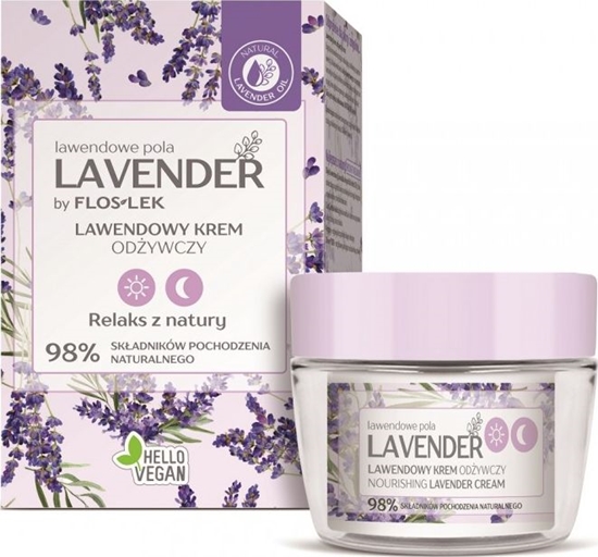 Изображение Floslek Lavender lawendowy krem odywczy na dzie i na noc 50ml