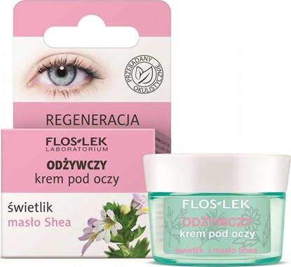 Picture of Floslek Krem pod oczy Pielgnacja oczu wietlik-Maso Shea odywczy 15ml