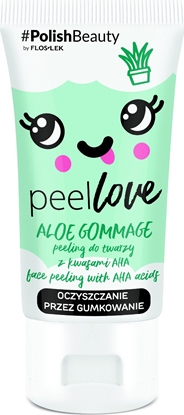 Picture of FLOSLEK Peeling do twarzy z kwasami AHA Aloe Gommage 75 ml